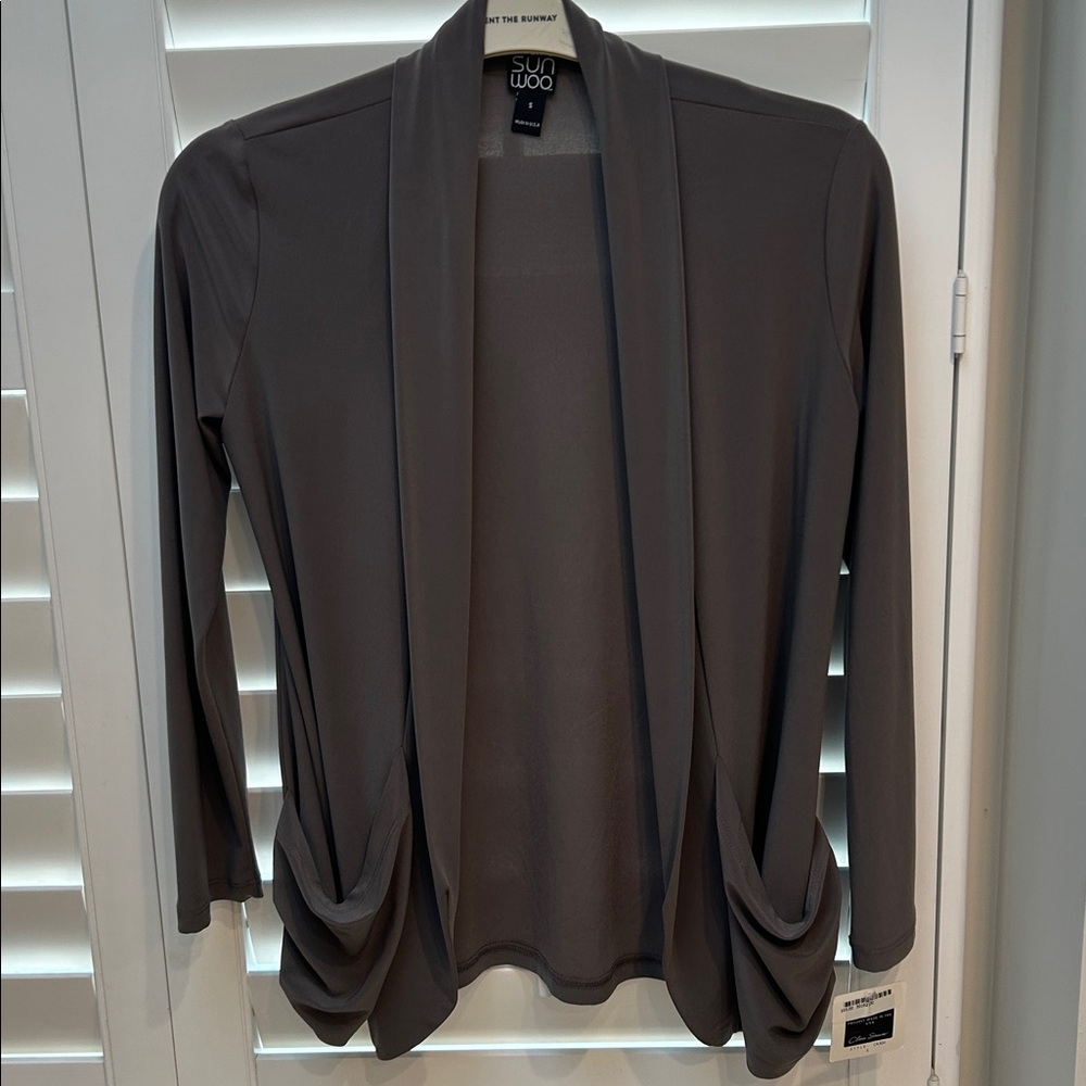 Clara Sun Woo Grey Cardigan